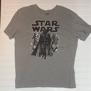 Fifth Sun Star Wars Black and Gray Short Sleeve Tee
